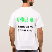 T-shirt Al d'Unkle (Dos)