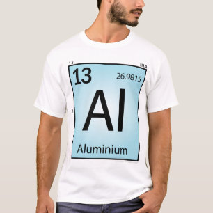 T-shirt (Al) en aluminium d'élément - avant
