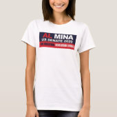 T-shirt Al Mina US Senate Merchandises (Devant)
