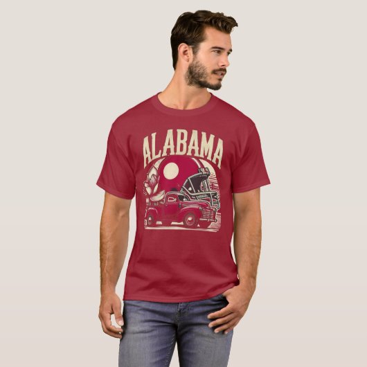 T-shirt Alabama (Devant entier)