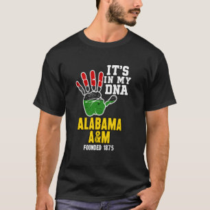 T-shirt Alabama A&M, AMU, Conception de HBC Souvenir