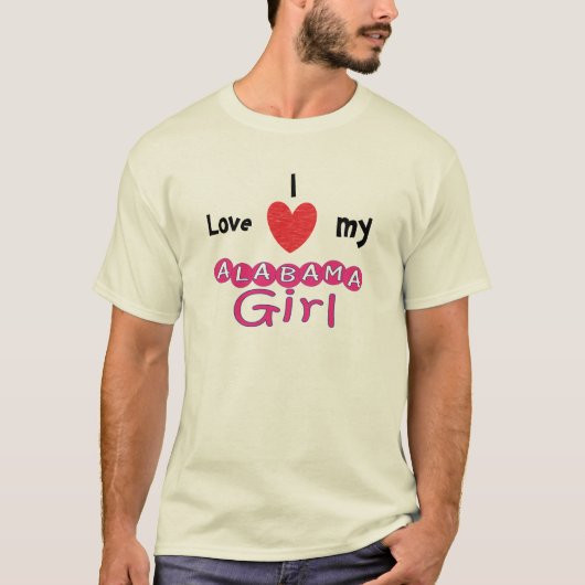 T-shirt Alabama fille (Devant)