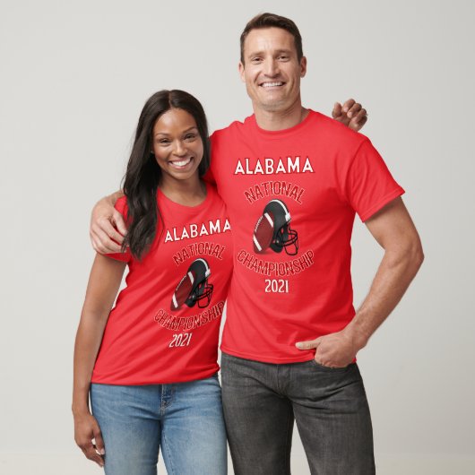 T-shirt alabama national championship 2021 for men and wom (Unisexe)