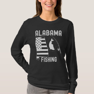 T-shirt Alabama Pêche Hommes Femmes Ou Jeunes