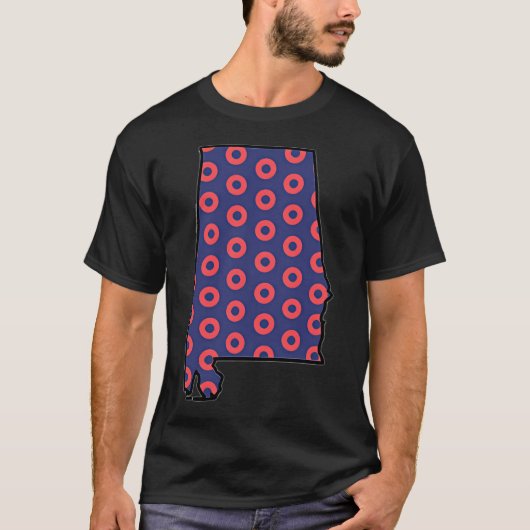 T-shirt Alabama Phish (Devant)