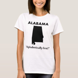 T-shirt Alabama - Premier par ordre alphabétique