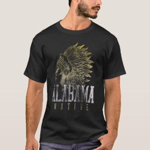 T-shirt Alabama Rétro Style Vintage Fierté Maison Hommes F
