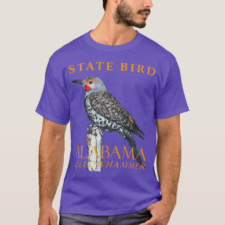 T-shirt Alabama Territory Bird The Common Flicker Oversize