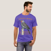 T-shirt Alabama Territory Bird The Common Flicker Oversize (Devant entier)