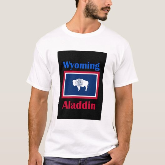 T-shirt Aladdin Wyoming (Devant)