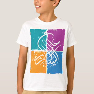 T-shirt Alaikum d'Assalamu '- calligraphie arabe