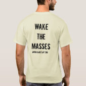 T-shirt Alais Clay - "retourner la pyramide" bio (Dos)