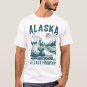 T-shirt AlAlaska Grizzly Famille Frontier Tee (Devant)