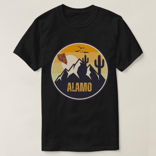 T-shirt Alamo, Nevada (Design devant)