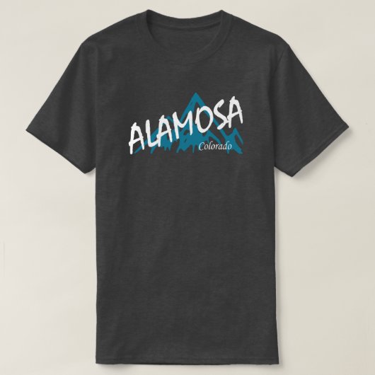 T-shirt Alamosa Colorado (Design devant)