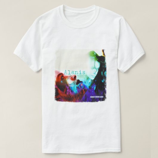 T-shirt Alanis Jagged Little Pill Album (Design devant)