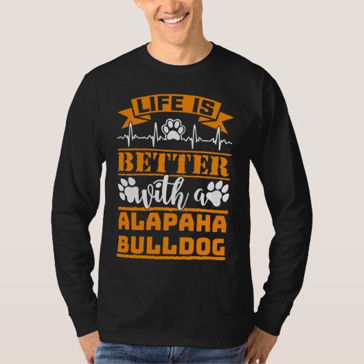 T-shirt Alapaha Alapaha Blue Blood Bulldog Alapaha Bulldog (Devant)
