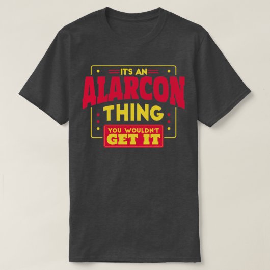 T-shirt Alarcon (Design devant)