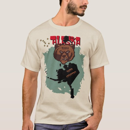 T-shirt Alaska Bear (Devant)