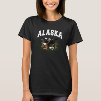 T-shirt Alaska Denali pôle Nord Anchorage Juneau Sitka Ba