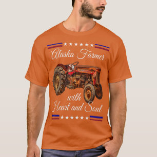 T-shirt Alaska Farmer Retro