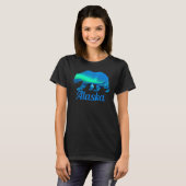 T-shirt Alaska Grizzly Polar Bear Nature Winter (Devant entier)