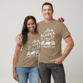 T-shirt Alaska Is Calling And I Must Go Funny Alaska Shirt (Unisexe)