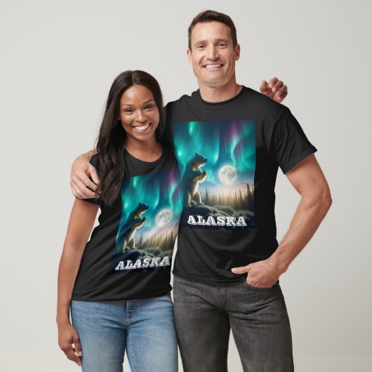 T-shirt Alaska par Coolbearstuff.com (Unisexe)