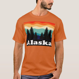 T-shirt Alaska Retro
