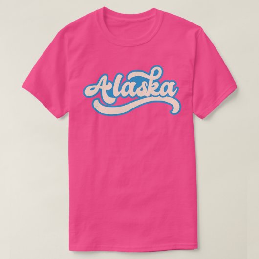 T-shirt Alaska Retro 1 (Design devant)