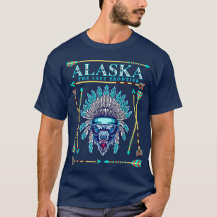 T-shirt Alaska State Pride Alaska Northern Lights Alaskan