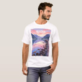 T-shirt Alaska, USA (Devant entier)