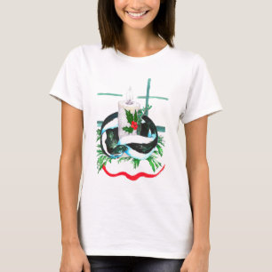 T-shirt Alaska Whimsical Christmas Wildlife