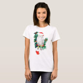 T-shirt Alaska Whimsical Christmas Wildlife (Devant entier)
