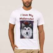 T-SHIRT ALASKAN MALAMUTE (Devant)