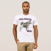 T-shirt Alaskan Malamute Maman 4 (Devant entier)