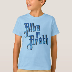 T-shirt Alba gu Bràth. Ecosse Tee - shirt