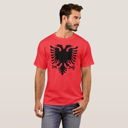 T-shirt Albanais Eagle (Devant entier)