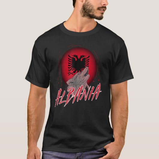 T-shirt Albania (Devant)