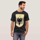 T-shirt Albanian or Shield (Devant entier)