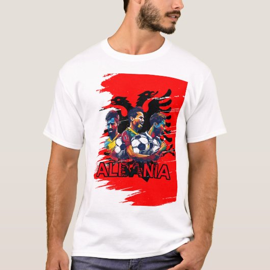 T-SHIRT ALBANIE (Devant)