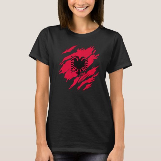 T-shirt Albanie (Devant)