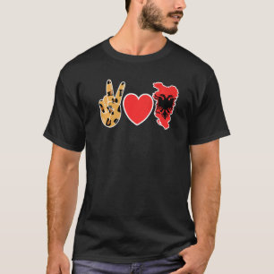 T-shirt Albanie Drapeau Famille Fierté Racine Pays Paix Am