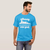 T-shirt Albany New York (Devant entier)