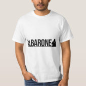 T-shirt Albarone Gangster Silhouette Graphic - black (Devant)