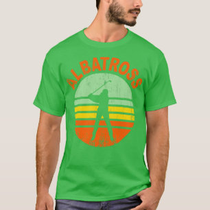 T-shirt albatros golf rétro