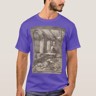 T-shirt Albert durer Saint-Jerome à His Study 1514 Lion