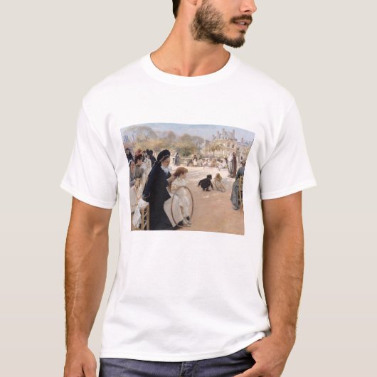 T-shirt Albert Edelfeel - Jardins du Luxembourg, Paris (Devant)