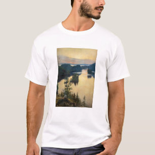 T-shirt Albert Edelfeel - Kaukola Ridge au coucher du sole