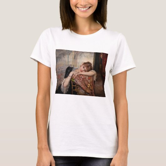 T-shirt Albert Edelfeel - La Parisienne / Virginie (Devant)